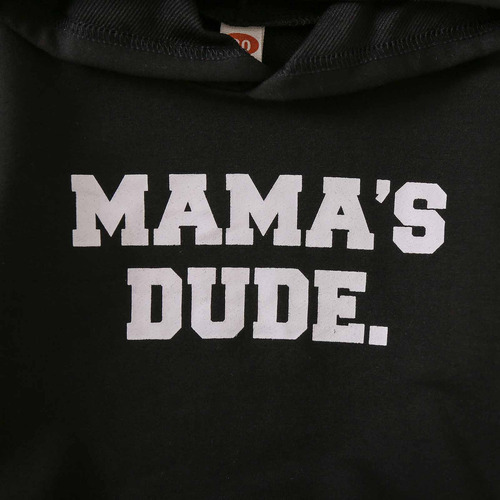 Sudadera De Invierno Con Cuello Redondo Y Manga Larga Con Es