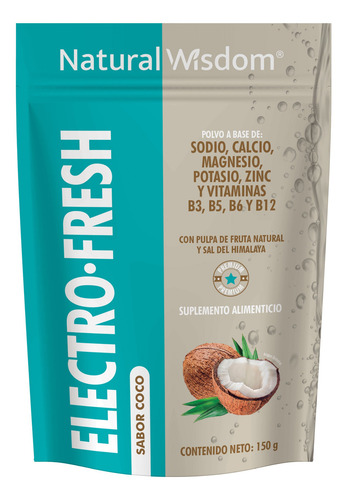 Electrolitos En Polvo | Calcio Magnesio Zinc Potasio | 150g