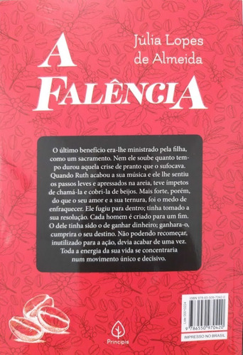 Imagem 3 de 5 de Livro A Falência - Júlia Lopes De Almeida - Clássicos - Novo
