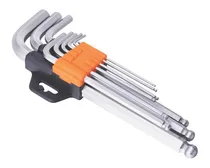 Comprar Set De 9 Llaves Allen 1.5\u002F2\u002F2.5\u002F3\u002F4\u002F5\u002F6\u002F8\u002F10  Organizador