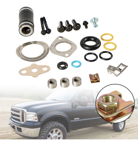 Juego De Juntas De Colector De Admisión Egr Cooler Para Ford