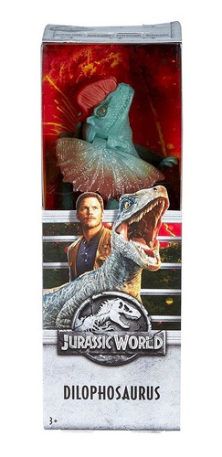 Imagen 4 de 5 de Jurassic World Dilophosaurus Dinosaurio De Juguete