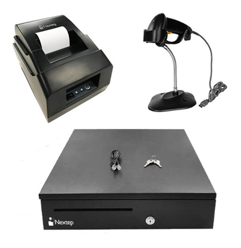 Punto Venta Nextep: Lector Usb, Cajon, Impresora, Software