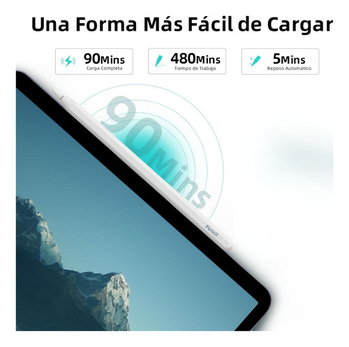 Pencil Carga Inalámbrica Magnética Lápiz Stylus Para Ipad