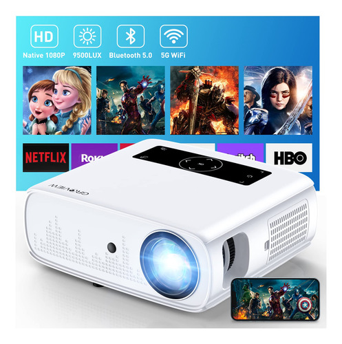 Proyector Wifi Bluetooth Native Pelicula Full Hd Para Pc