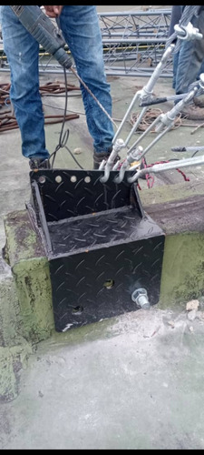 Anclajes Industrial Para Torres , Internet ,telecomunicacion