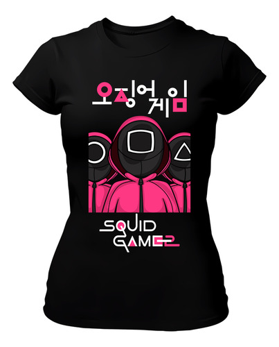 Playera Urban Paragon Juego Del Calamar Guardias