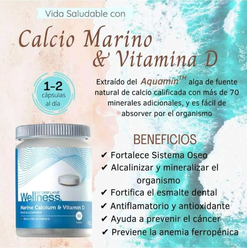 Calcio & Vitamin D Tabletas Masticables
