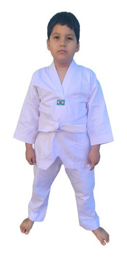 Kimono Dobok Infantil Taekwondo Com Faixa