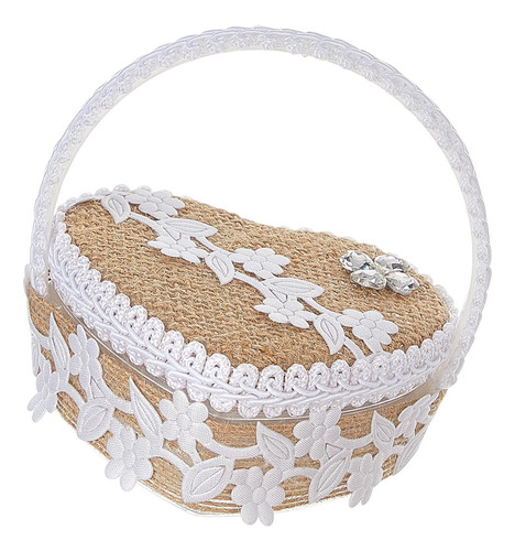 Caja Para Guardar Anillos De Boda Con Soporte Para Anillos