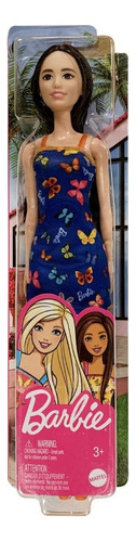 Barbie Muñeca Basica Moroc Vestido Azul Juguetería El Pehuén