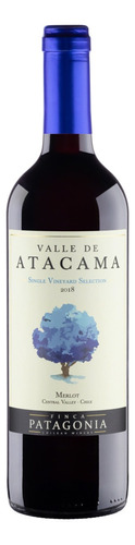 Vinho Merlot Valle de Atacama Single Vineyard Selection 2018 adega Bodegas y Viñedos de Aguirre 750 ml