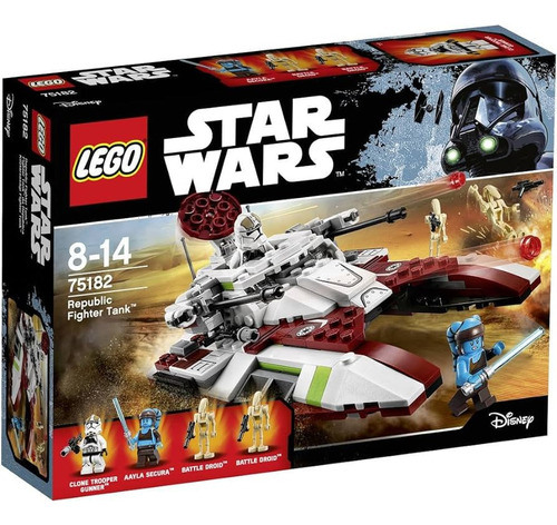 Lego Star Wars 75182 - Republic Fighter Tank - Novo E Lacr.