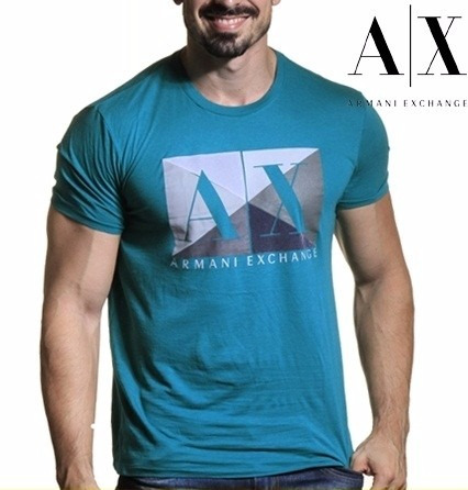 T-shirt Armani Exchange Original Masculina Camiseta Sem Juro