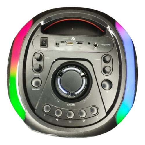 Parlante Kts-1940 Bluetooth Usb Tf Tws Luces Rgb 30 W