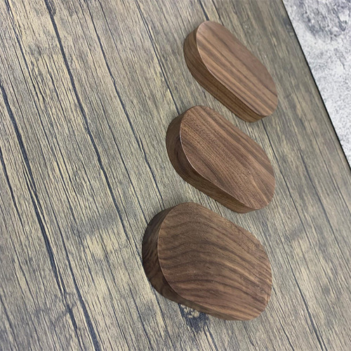 Base De Exhibición De Madera Ovalada, Soporte De