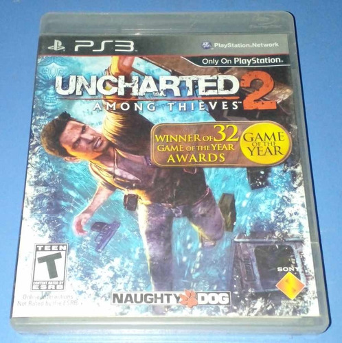 Uncharted 2 Among Thieves Ps3 Juego Fisico