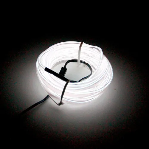 Led El Alambre Tubo De La Cuerda Flexible Neón Brillo Del C