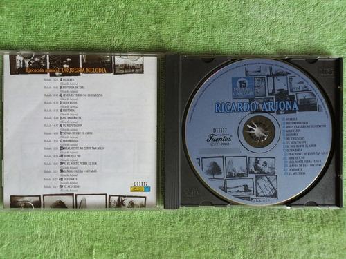 Eam Cd 15 Pistas Para Cantar Como Ricardo Arjona 2002 Karaok