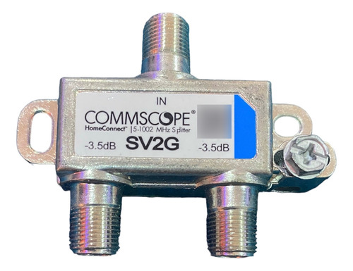 Divisores De Señal Coaxial 2 Vias Commscope Paquete 5 Piezas