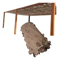 Comprar Media Sombra Red De Sombreo Camuflaje Deco Cafe Cubre 3x3