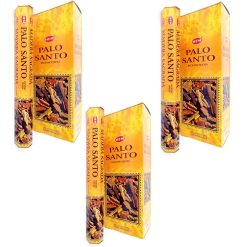 Paquete 3 Cajas De Incienso Palo Santo (madera Sagrada)