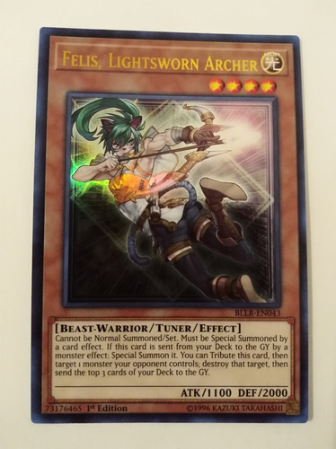 Felis, Lightsworn Archer - Ultra Rare       Bllr