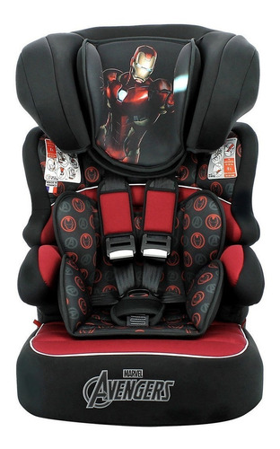 Imagem 1 de 3 de Cadeira infantil para carro Team Tex Marvel Beline Luxe Homem de Ferro