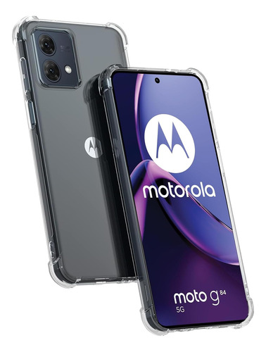 Funda Full Transparente Para Motorola G84