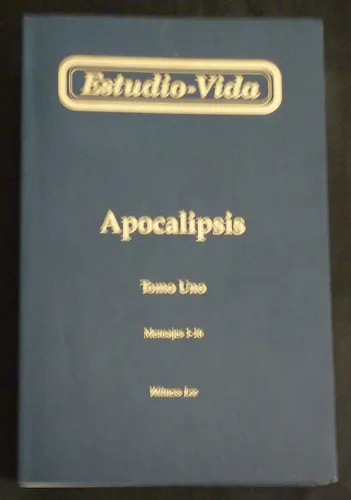 Estudio-vida Apocalipsis-4 Tomos-estudio Complet-witness Lee (Usado)