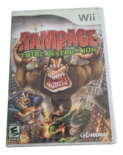 Rampage Total Destruction  Wii Fisico (Reacondicionado)