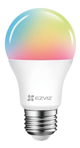 Lâmpada LED com Wi-Fi Ezviz CS-HAL-LB1-LCAW lâmpada colorida RGB 8W 220V