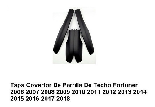 Tapa De Parrilla De Techo Dlt Fortuner 2006 2007 2008 2009