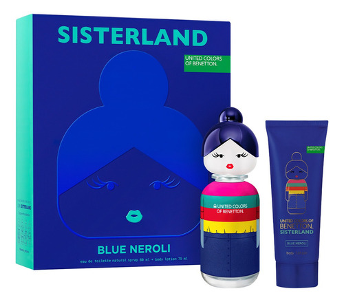 Benetton Sisterland Blue Neroli Perfume Para Dama Género Mujer