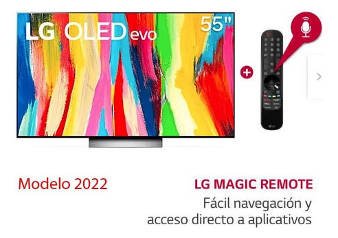 Tv LG Oled 55 C2 Psa 55  Evo (modelo 2022)