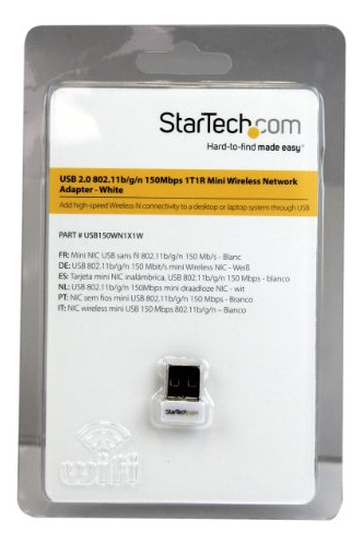 Adaptador Usb Inalámbrico Startech.com - 150mbps - Wifi N -