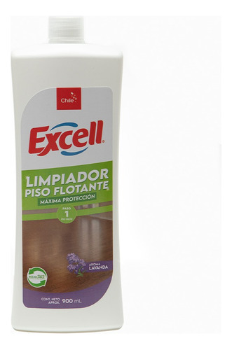 Limpiador Piso Flotante Aroma A Lavanda 900ml Excell