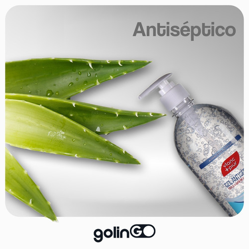 Gel Antiséptico Sanitario Antibacterial Desinfectante 1 Lt