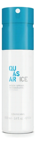 Desodorante em spray Boticário Body Spray quasar ice