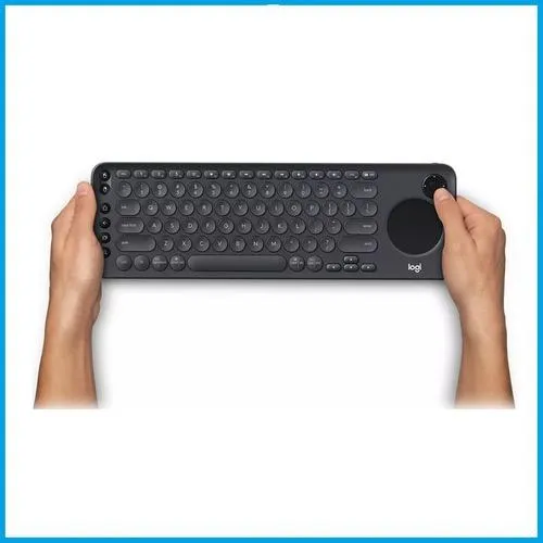 Teclado Logitech K600 Wireless Touch Pad Smart Tv Pc