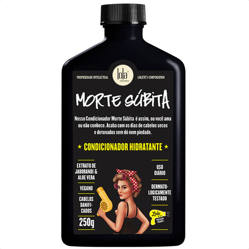 Morte Súbita Lola Kit 4 Produtos + Shampoo Solido 100g