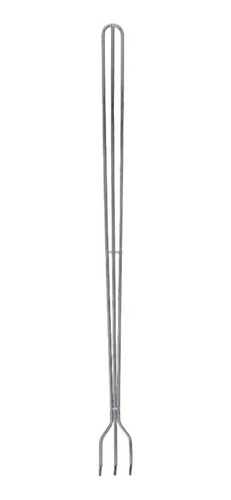 Garfo De Metal 3 Pontas Para Churrasco 70 Cm