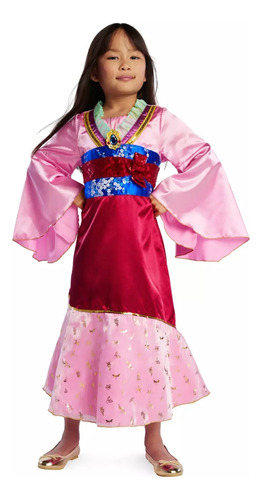 Princesa Mulan Disfraz Talla 9-10 Disney Store