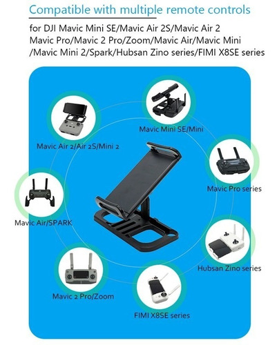 Imagem 3 de 6 de Suporte Para Rádio Controle Dji Mini 2 Universal