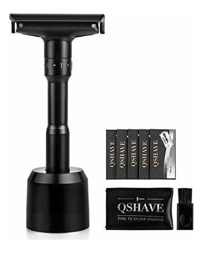 Afeitadoras Qshave Juego Deluxe De Maquinilla De Afeitar De 