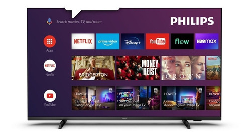 Imagen 1 de 9 de Smart Tv 32 Philips Con Android 32phd6947/55