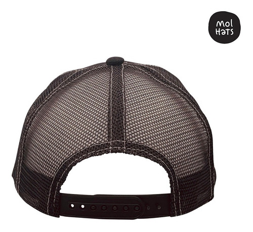 Gorras Trucker Camioneras Con Frente De Tela Hilo En Contraste Tipo Goorin Sin Parche