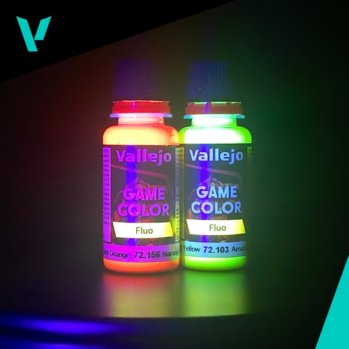Tinta Vallejo Game Color Fluorescente Amarelo Yellow 72.103