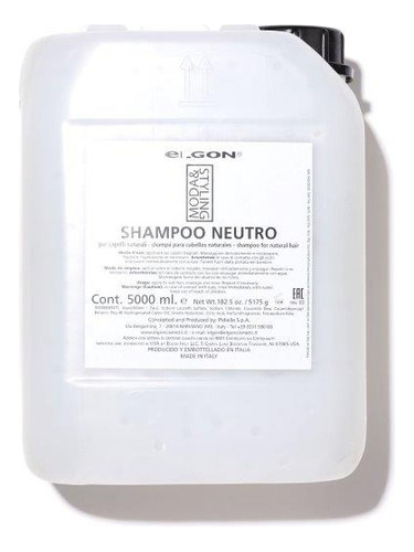 Shampoo Neutro Tanika 5 Litros Elgon