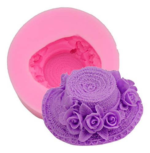Sun Hat Silicone Mold For Fondant Chocolate Candy Cake Decor